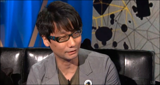 Kojima during Spike’s E3 coverage in 2014